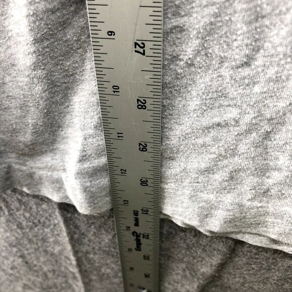 Polo Ralph Lauren Short Sleeve T Shirt Mens XL Gray Crewneck Navy Blue Pony Logo - Picture 6 of 7